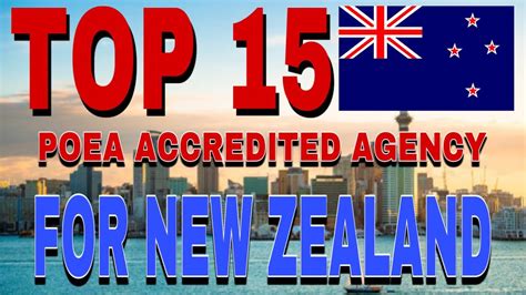 POEA Accredited Agencies for New Zealand .